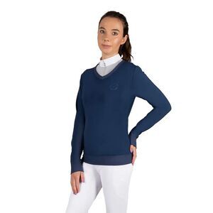 Coldstream Unisex Adult Crailing Performance Sweater Top / Oxford Blue